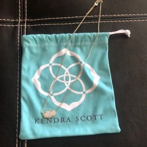 Kendra Scott Elisa Iridescent Drusy Necklace